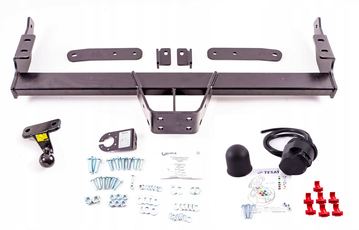 Towing Hook + Harness 7 Pin Trafic Vivaro Primastar 2001-2014 2000kg Manufacturer's catalog number reno24_ah