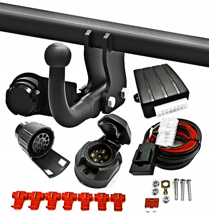 Towing Hook + Harness + Module 7pin Citroen Berlingo 2 2008-L1 4380mm