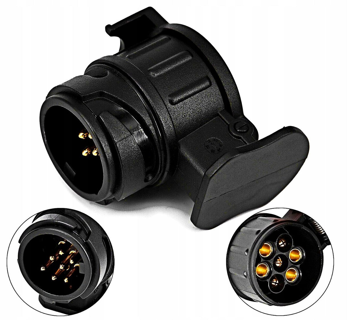 Towing Hook + Module 13 PIN Audi A4 B6 B7 2000-2008r 2000kg Manufacturer's catalog number A/011 /M13