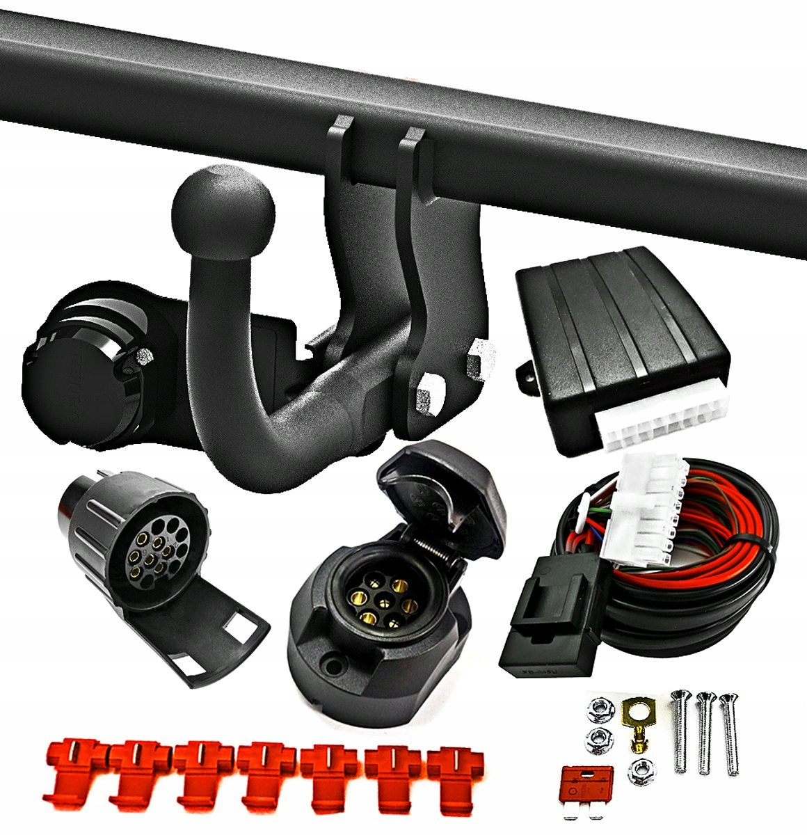 Towing Hook + Module 7PIN Jeep Grand Cherokee IV 2011-2021 3500kg