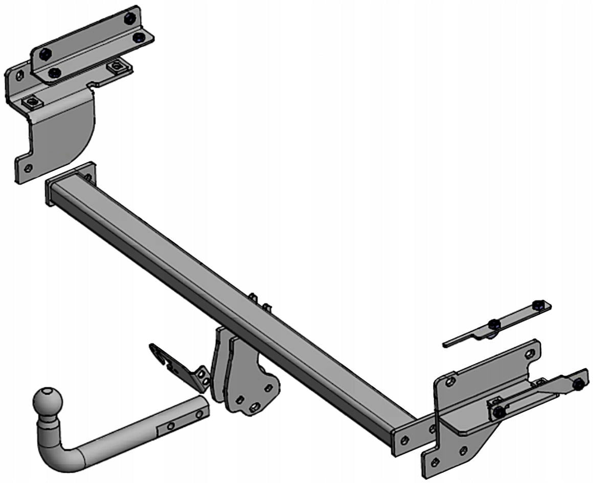 Towing Hook Nissan Qashqai II 2 J11 from 2013 to 2017r Pull 1800kg Packaging status original