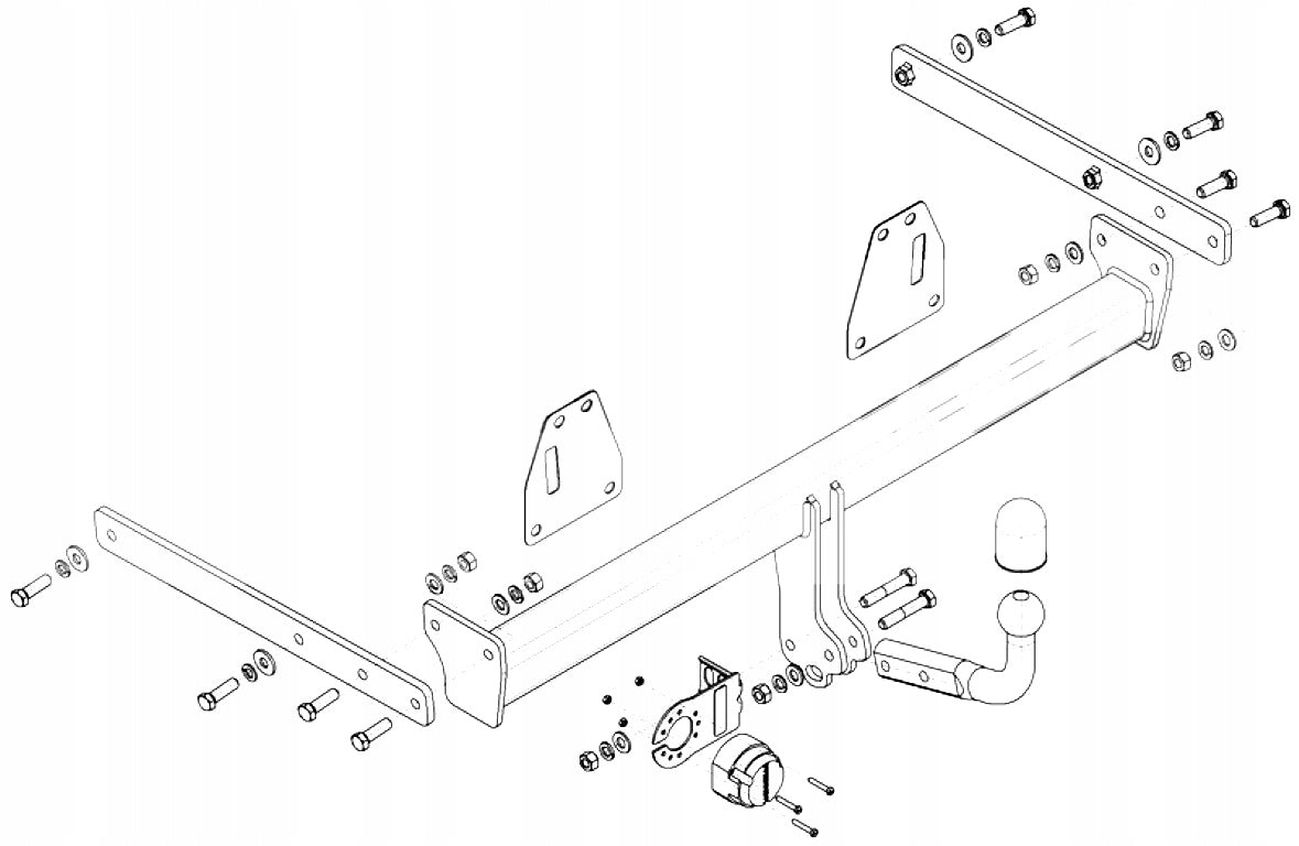 Towing Hook for Toyota Corolla E21 Kombi from 19 Packaging status original