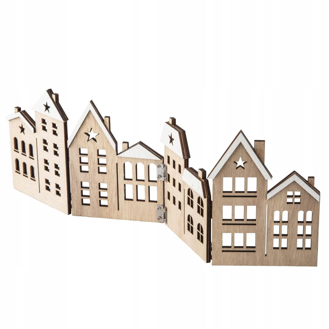 Townhouses Cottages CHRISTMAS ORNAMENT MADE OF WOOD Figurine Altom Design 38,5 cm Manufacturer code 1706001853