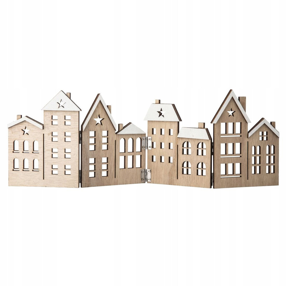 Townhouses Cottages CHRISTMAS ORNAMENT MADE OF WOOD Figurine Altom Design 38,5 cm