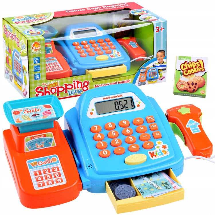 Toy Cash register + scale fun in the store ZA3851