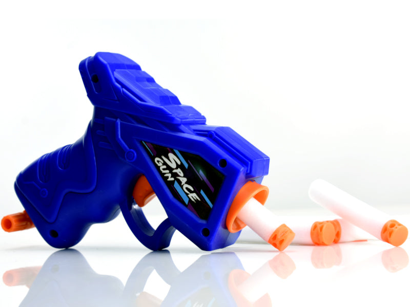 Toy Gun with Foam Darts + Bullets