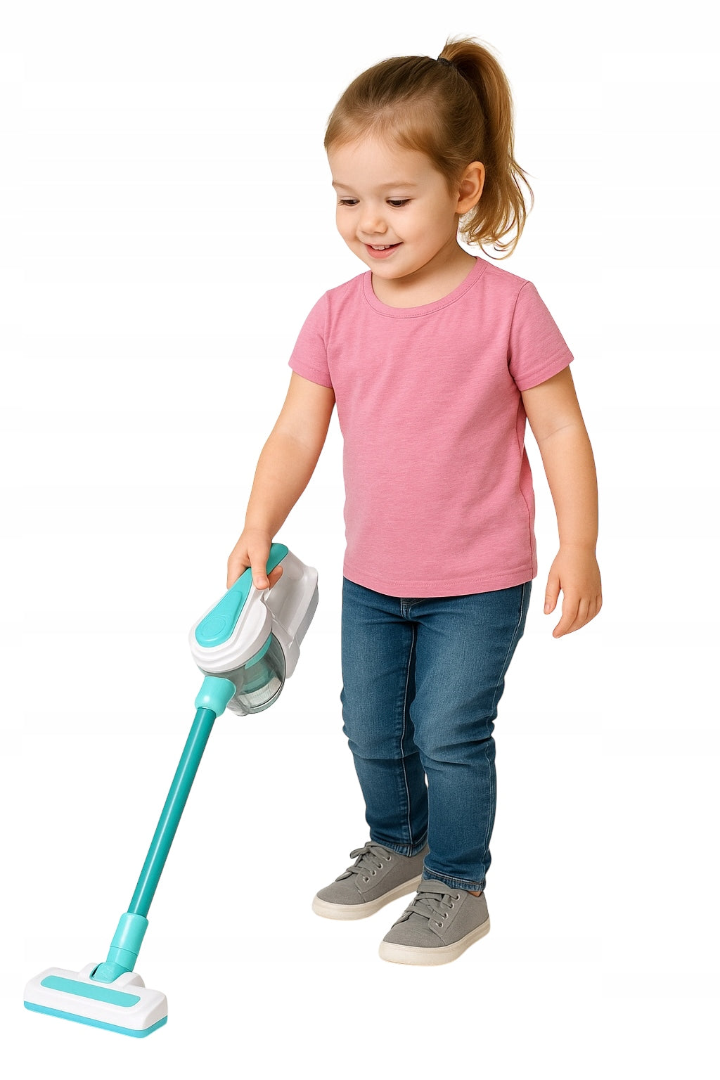 Toy Vacuum Cleaner Pulling Garbage Vacuum Cleaner for Baby Vertical Toy Brand For Fun