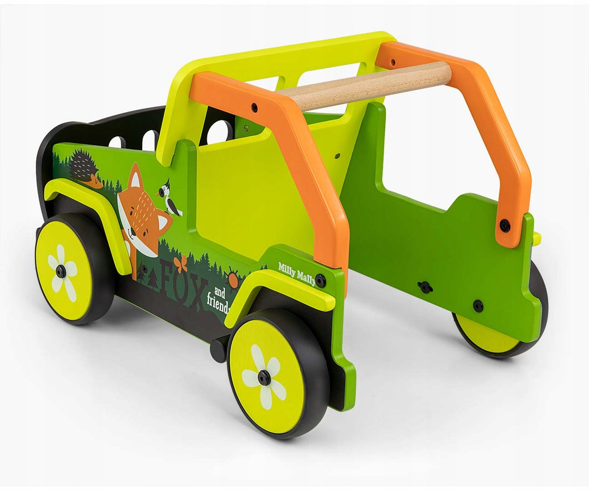 Toy Walker-Pusher for Kids Explorer Fox and Friends Kid's age 12+ months