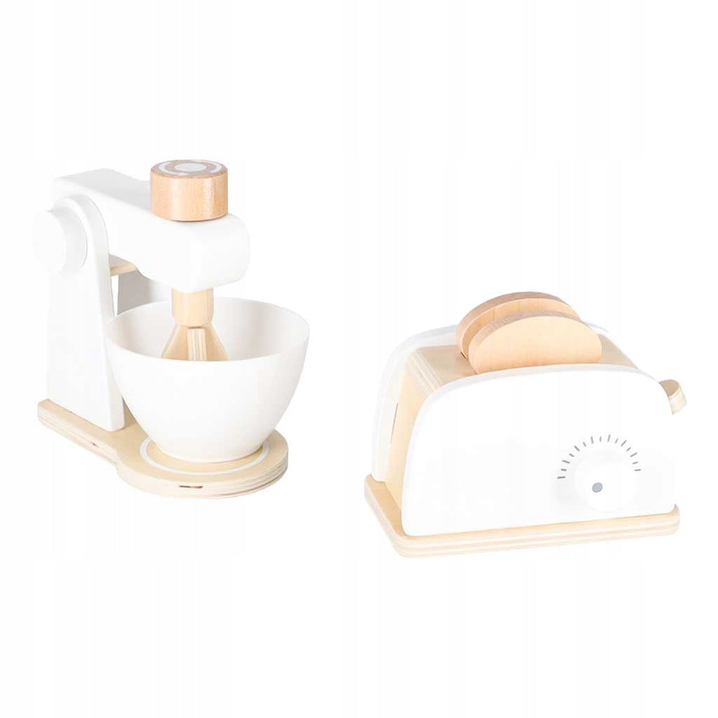 Toy Wooden Toaster Maker Mixer Household Appliances Set for Kids Kitchen Manufacturer code 5903039774827