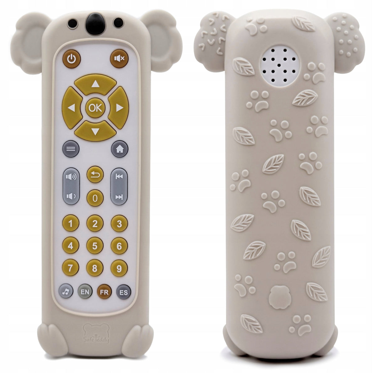 Toy interactive teether Bearlot playing remote control for educational TV SafeTeddy Packaging status original