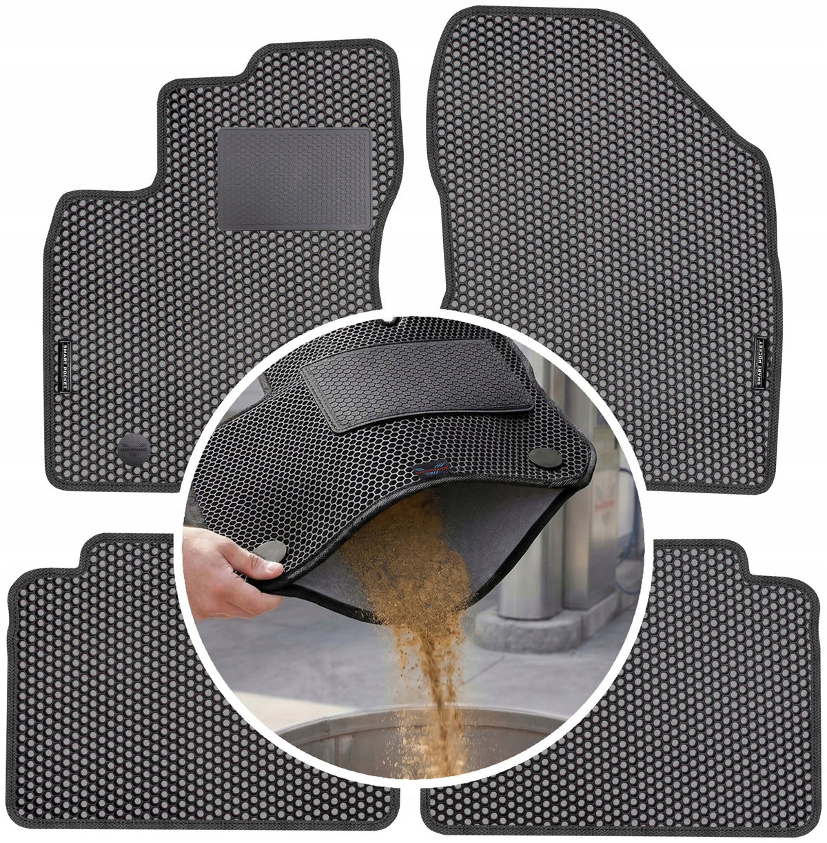 Toyota Avensis III 2009-2013 EVA SMART POCKET Rugs