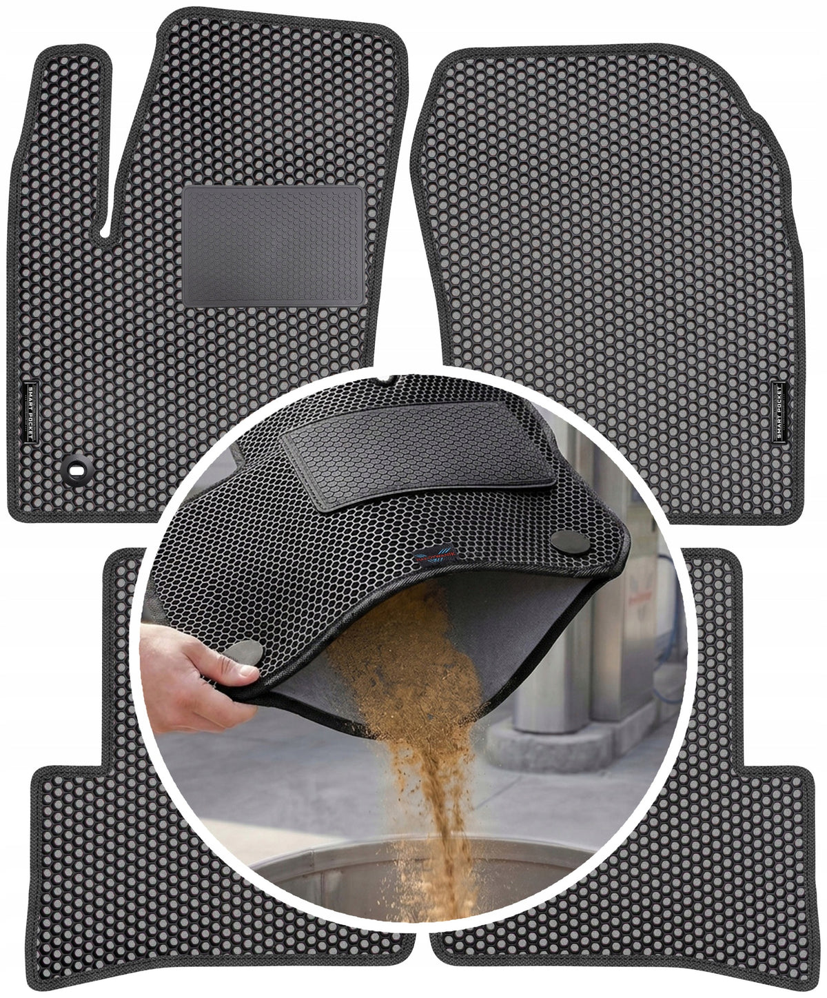 Toyota C-HR 2016-2023 EVA SMART POCKET Rugs