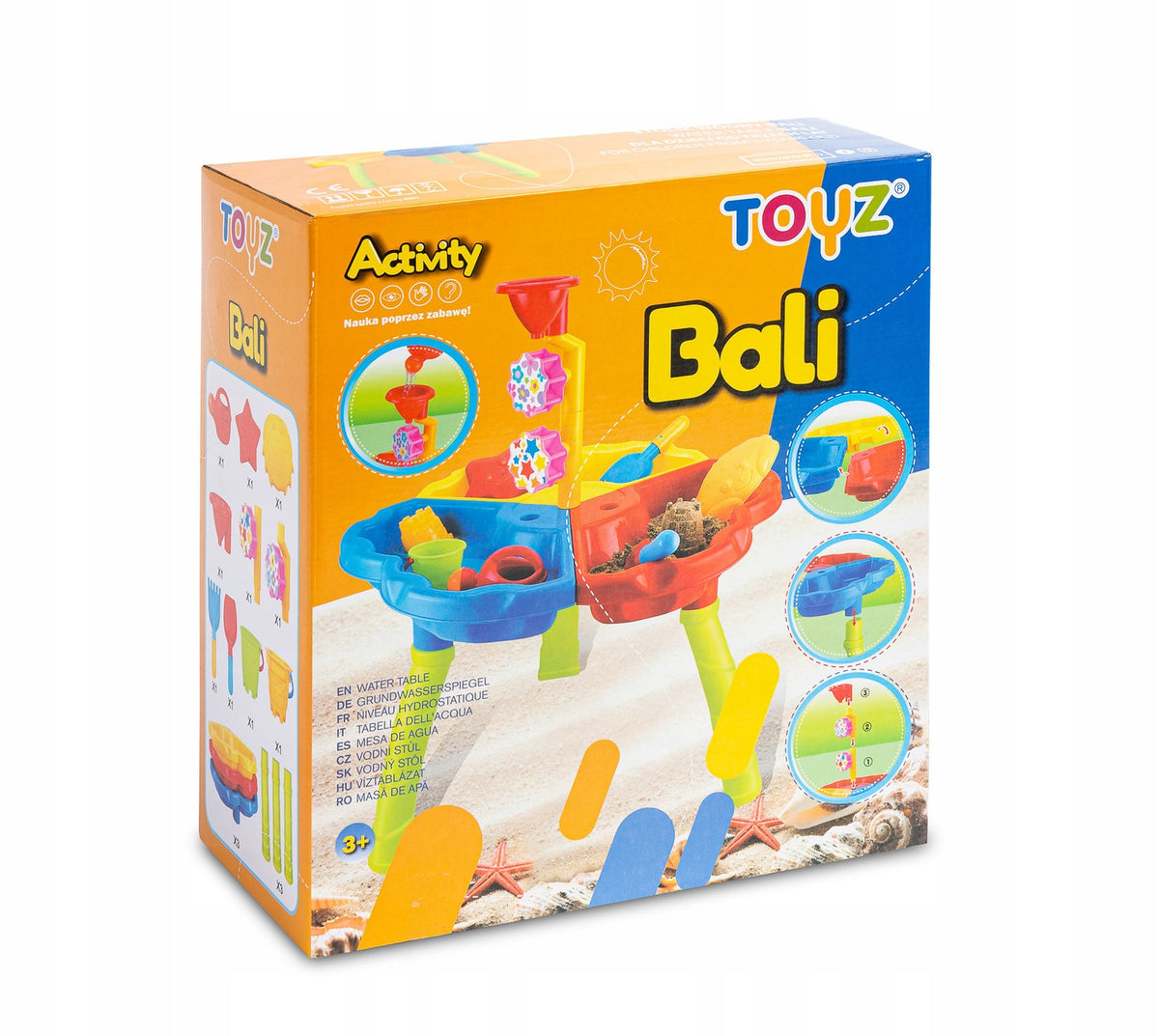 Toyz water table with toys Color multicolor