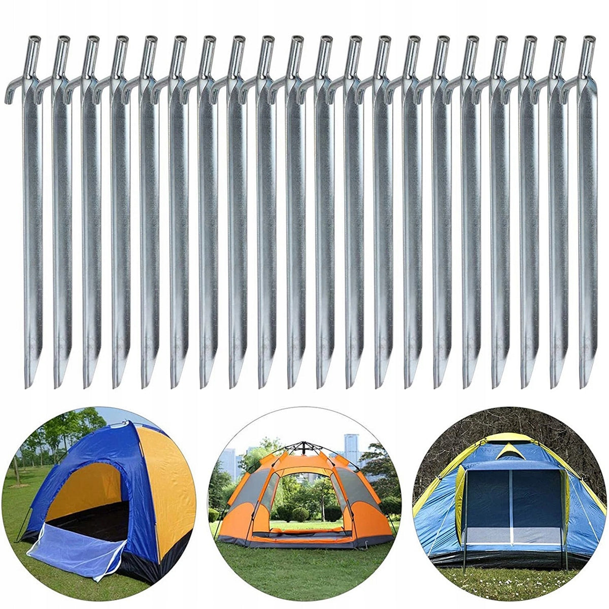 Track tent vestibule pin 30cm galvanized steel Manufacturer code 4058739514530