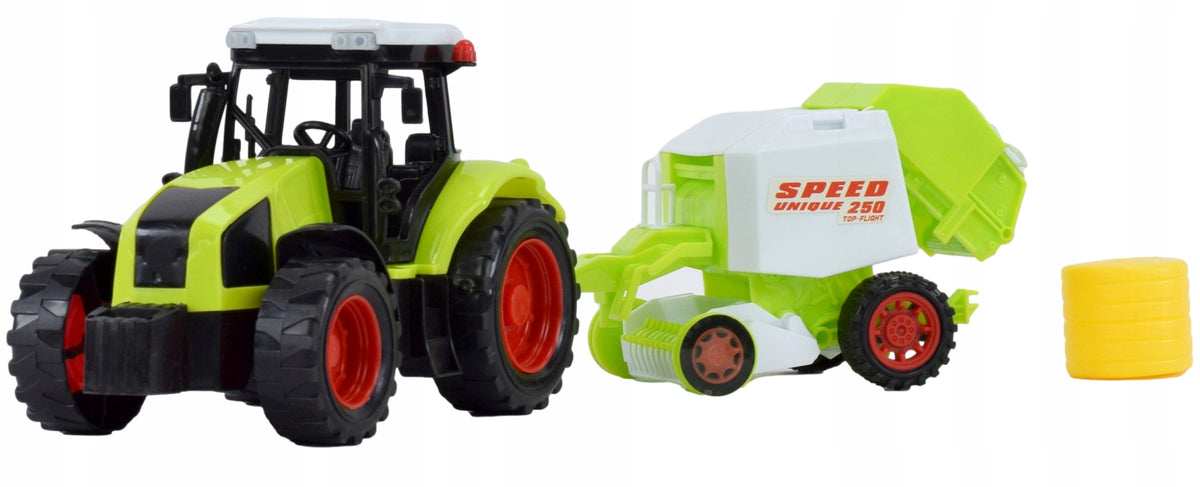 Tractor Agricultural Tractor Press Baler Set Bela Hay Machine Manufacturer code ZESTAW TRAKTOR Z BELARKĄ 666-151A