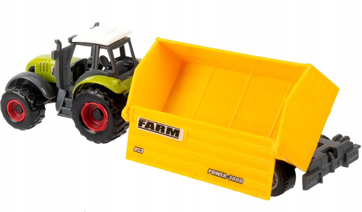 Tractor Combine Harvester AGRICULTURAL MACHINERY Farmer Set Manufacturer code QL55588