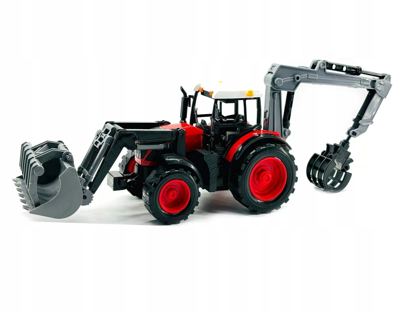 Tractor with crane arm 46t