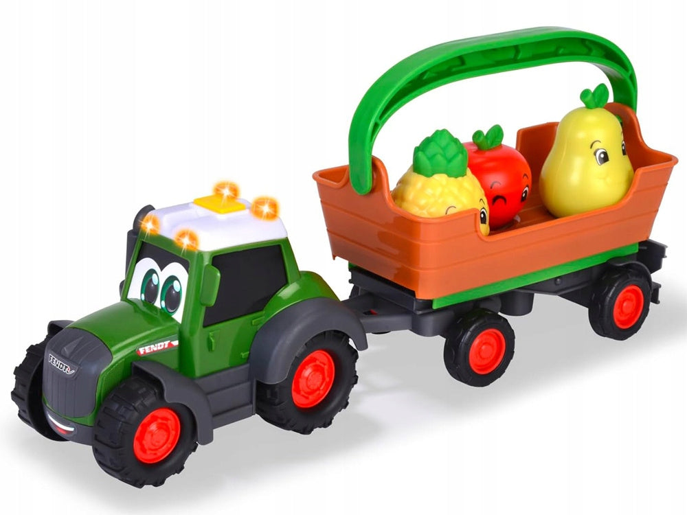 Tractor with removable trailer Basket and 3 fruits - game and glow 12m+ ZA6182 Manufacturer code 4115010