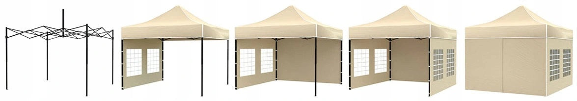 Trade tent TENT FOR GARDEN 3x3 PREMIUM Number of side walls 4 walls