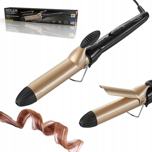Traditional Hair Curler 32mm Waves Curls Ceramic Adler