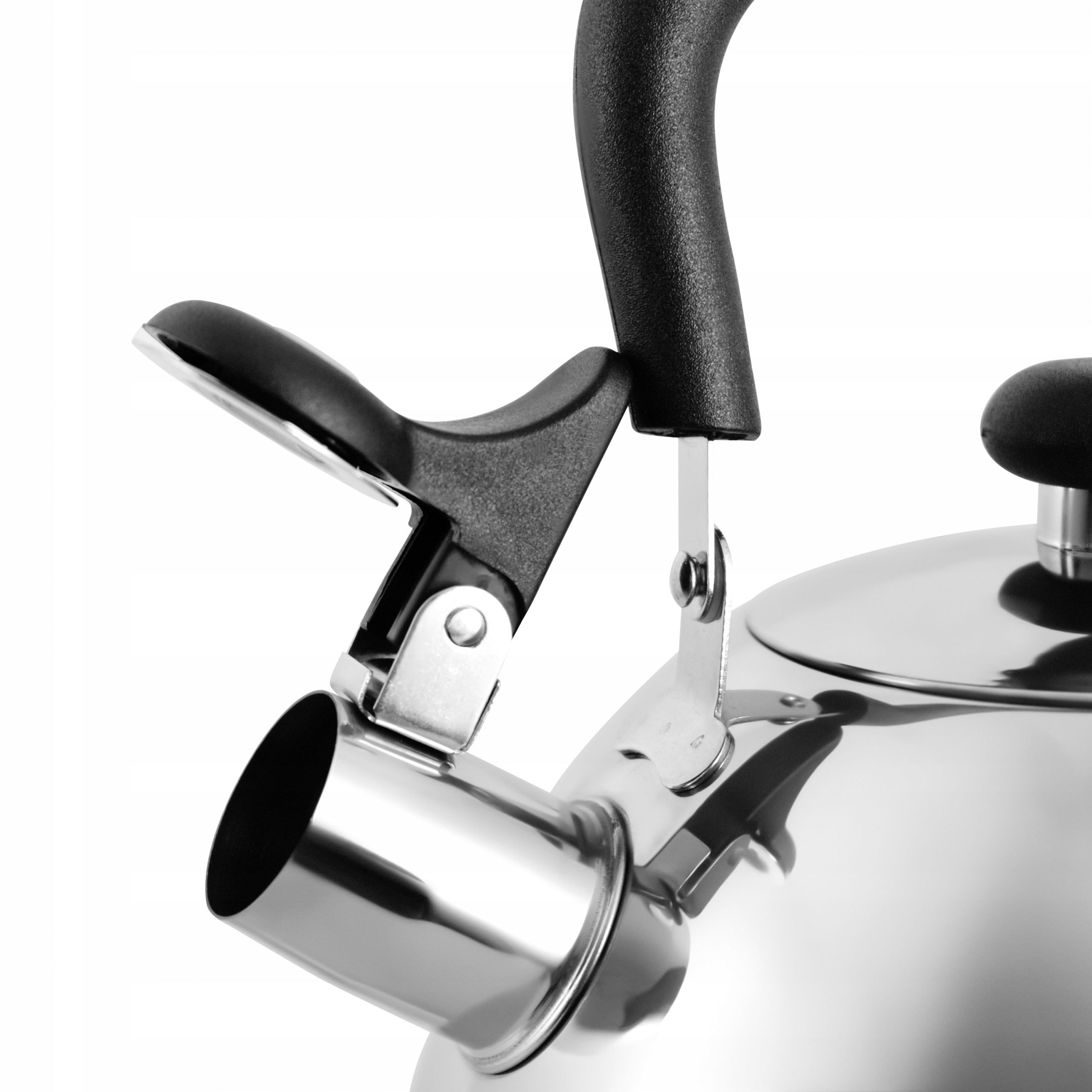 Traditional KETTLE 2L with Whistle INDUCTION Gas PROMIS STEEL HIGH GLOSS Packaging status original