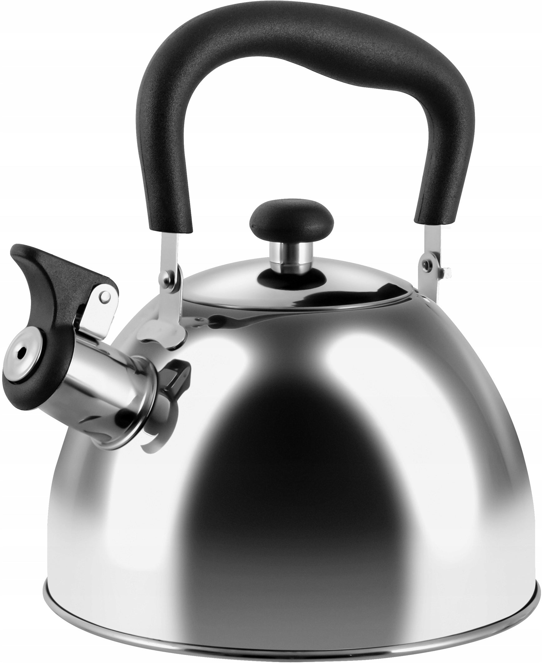 Traditional KETTLE 2L with Whistle INDUCTION Gas PROMIS STEEL HIGH GLOSS