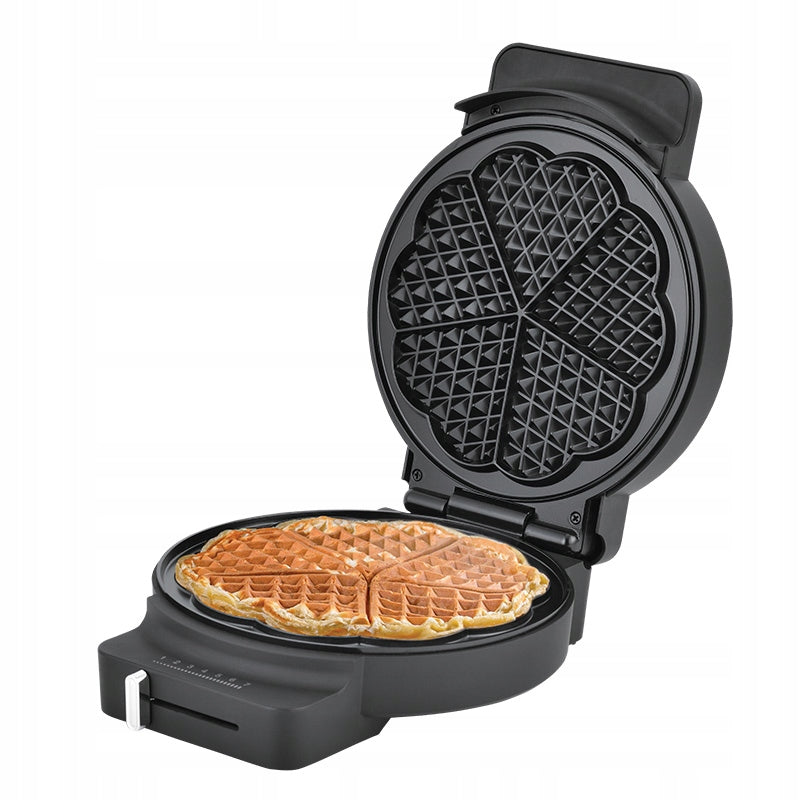 Traditional Waffle Iron Hearts Zyle 1000W Temperature Control Manufacturer code 0065924