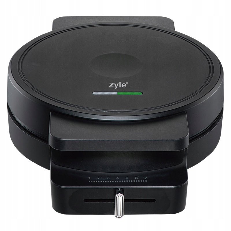Traditional Waffle Iron Hearts Zyle 1000W Temperature Control