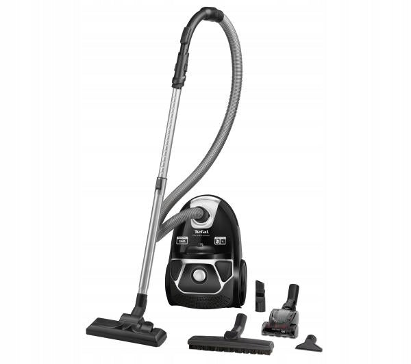 Traditional bag vacuum cleaner Tefal TW3985 EA 750W Black-Silver