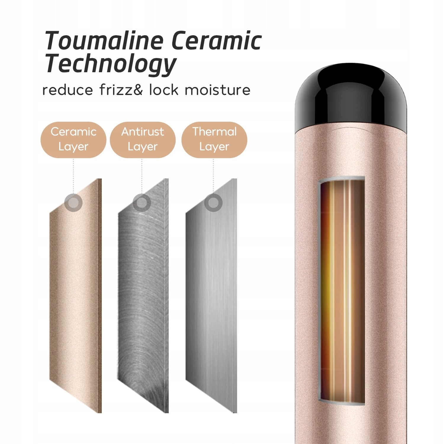 Traditional curling iron hoson x8399 Manufacturer code x8399