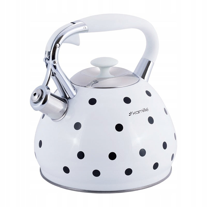 Traditional enamelled steel kettle Kamille 3 l 0695WH Manufacturer code 0695WH