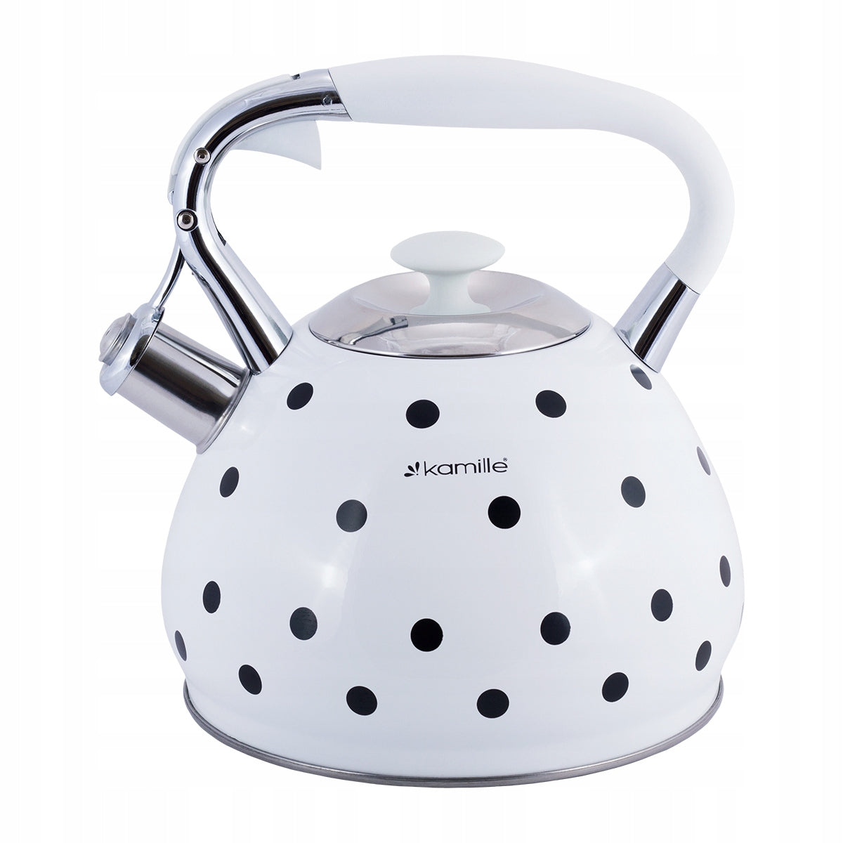 Traditional enamelled steel kettle Kamille 3 l 0695WH
