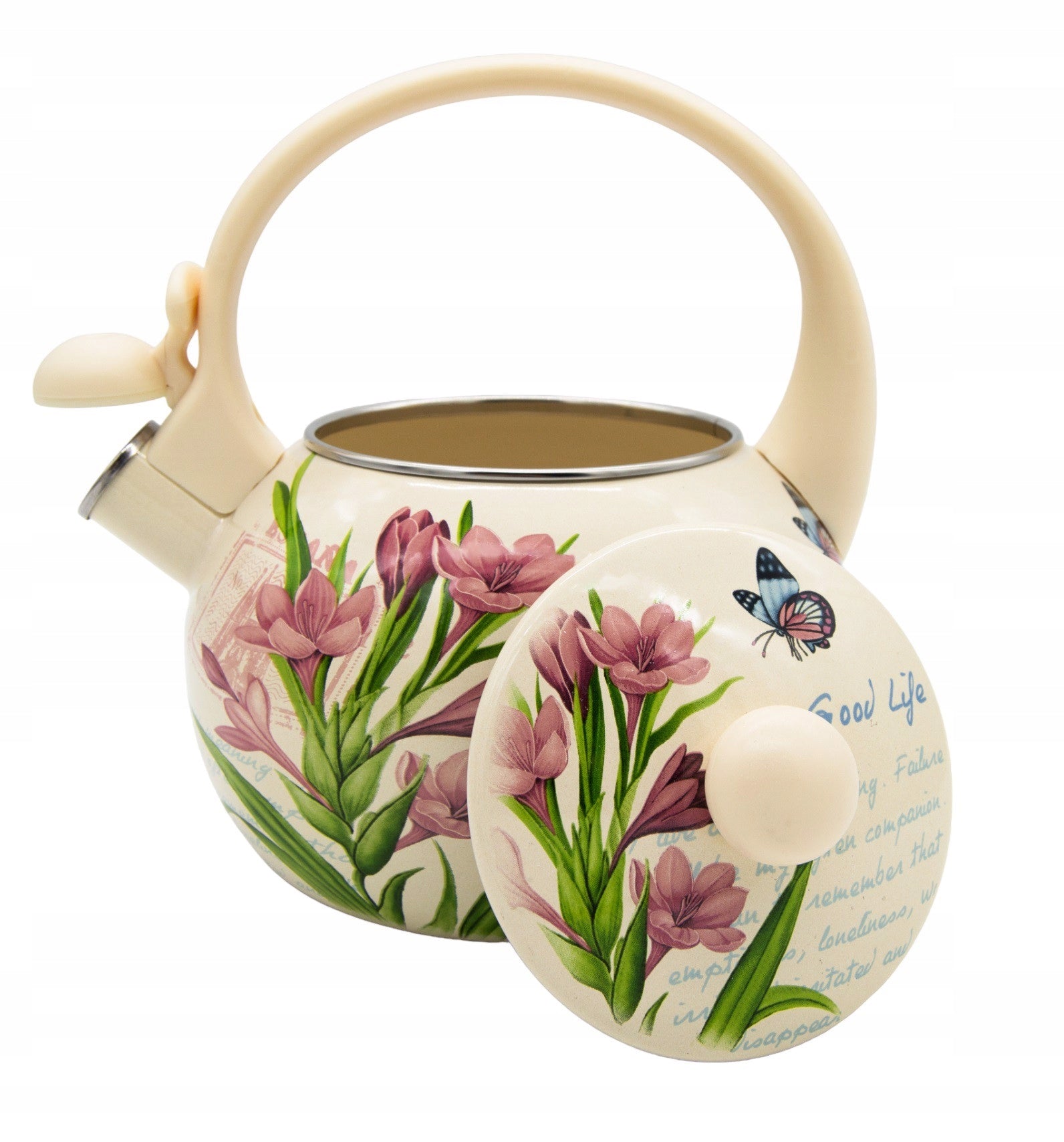 Traditional enamelled steel kettle Meyerhoff 2,2 l Manufacturer code TR60