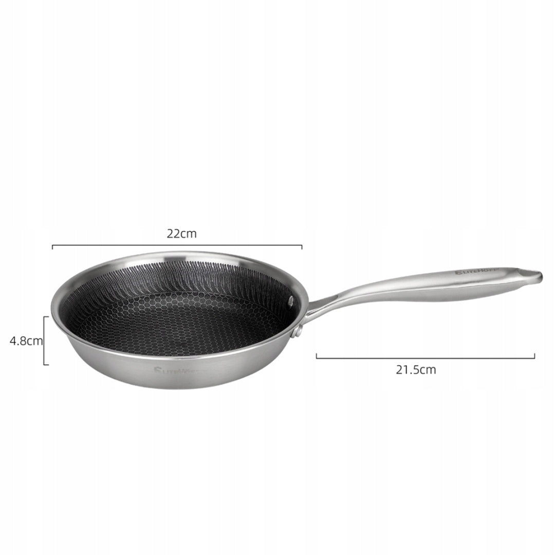 Traditional frying pan Elitehoff 22 cm non-stick (non-stick) Manufacturer code E-7546