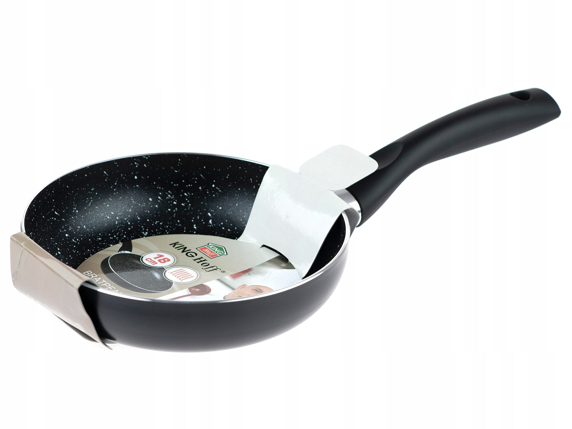 Traditional frying pan Kinghoff Marmo 18 cm marble KH-3978