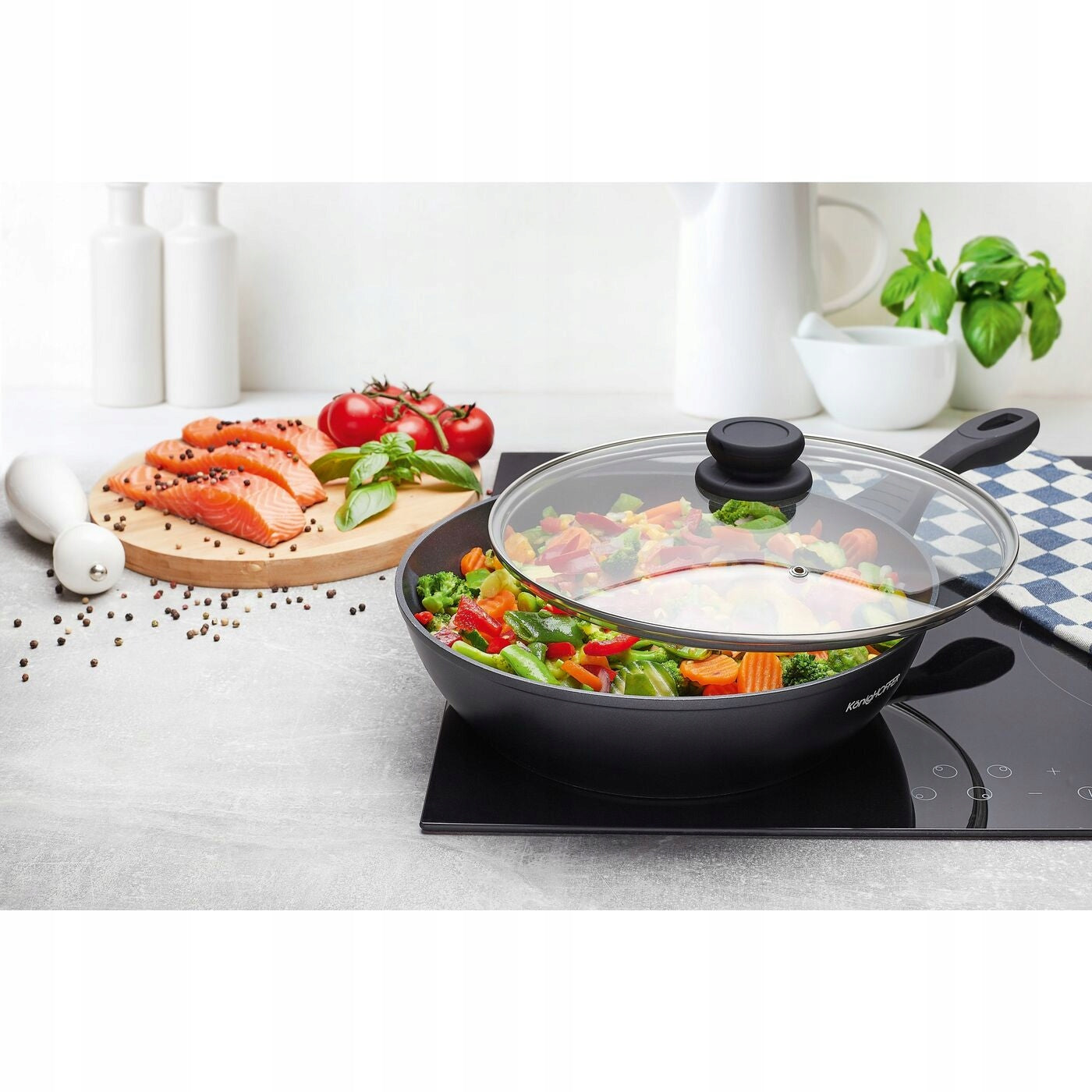 Traditional frying pan Konighoffer Corvos 28 cm non-stick (non-stick) Packaging status original