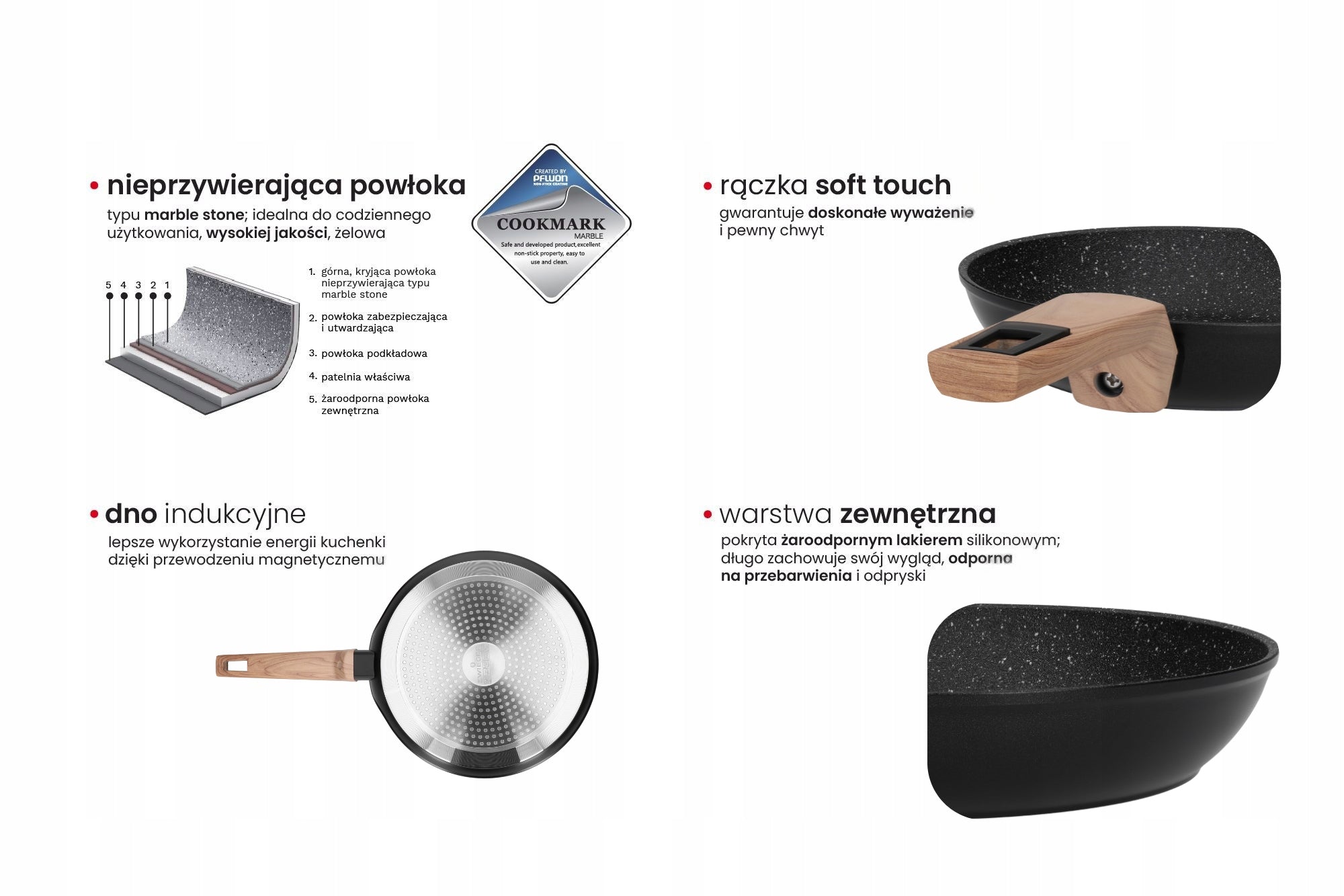 Traditional frying pan Zwieger LAVENA 20 cm non-stick (non-stick) Brand Zwieger