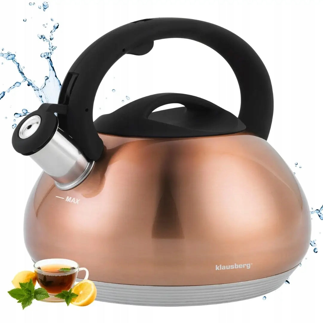 Traditional kettle 2,7l, copper Klausberg