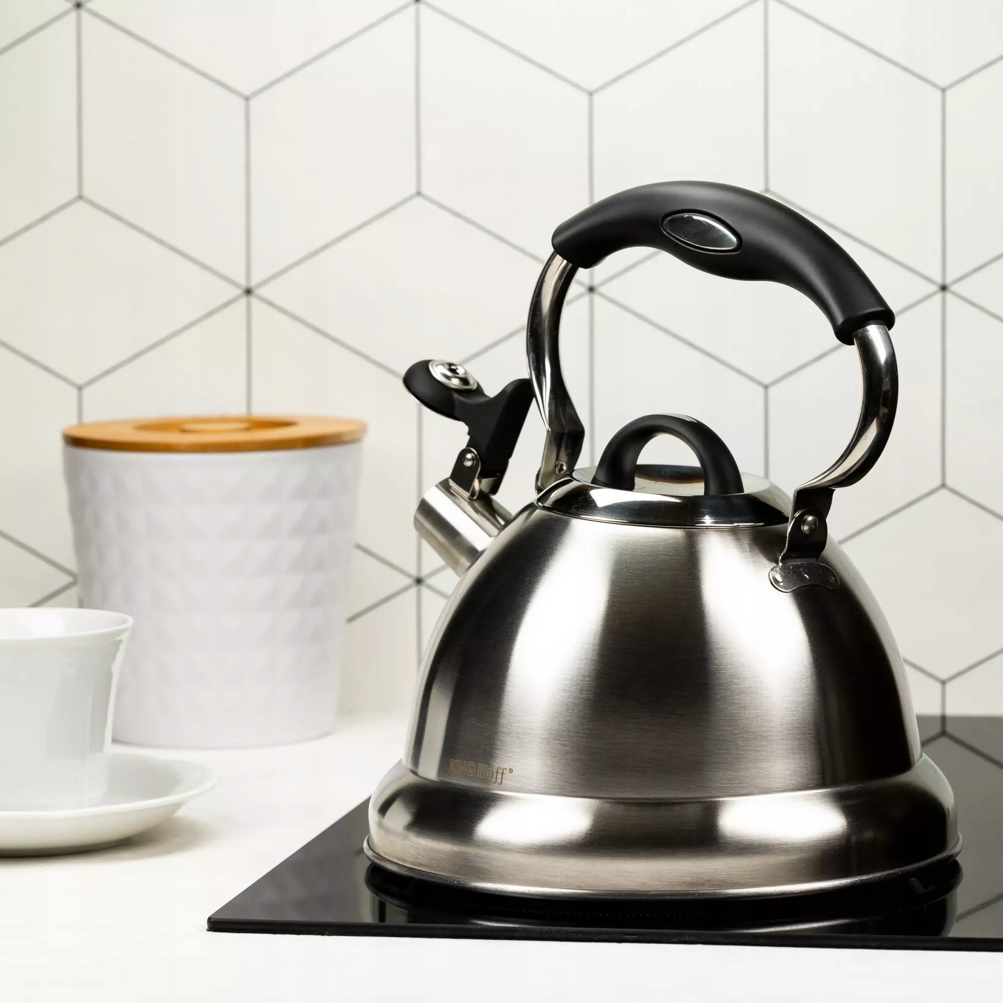 Traditional kettle 3,1l, silver Klausberg Brand Kinghoff