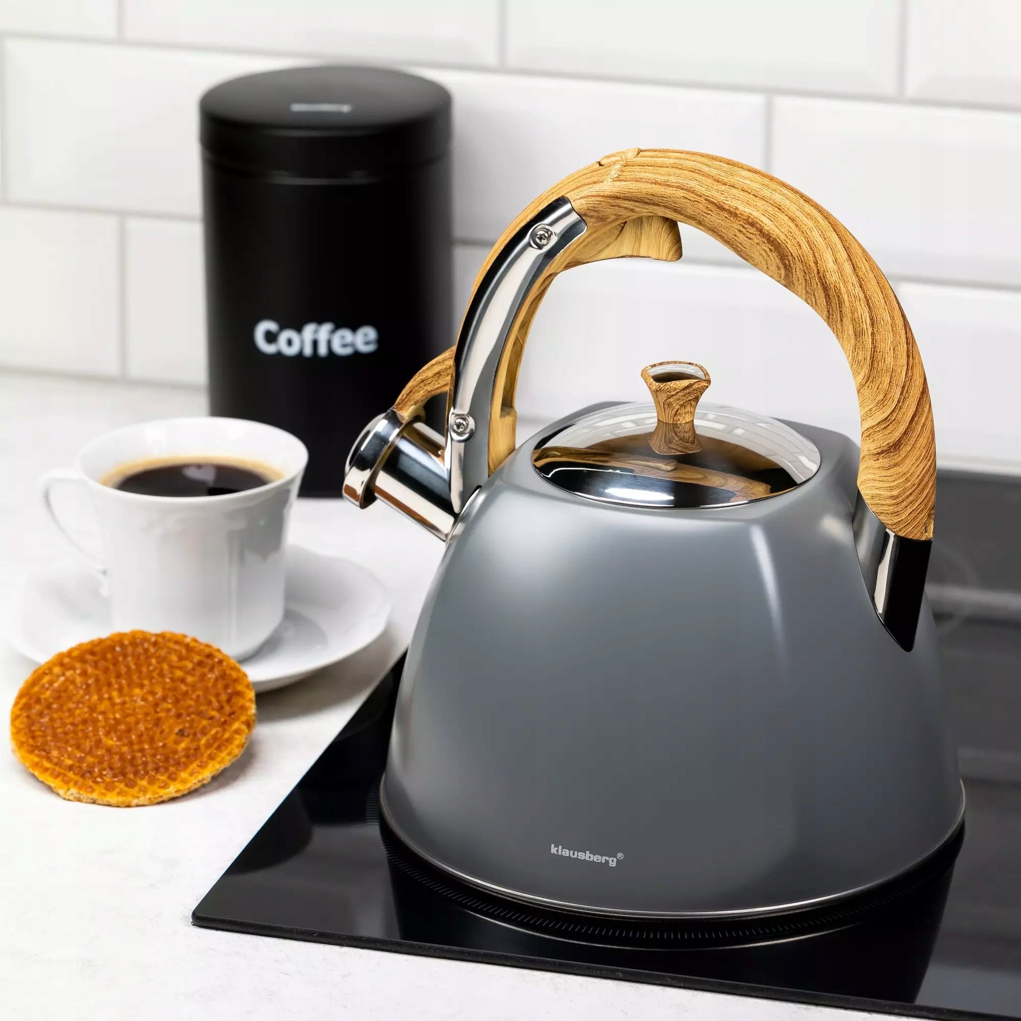 Traditional kettle 3l grey Klausberg Brand Klausberg