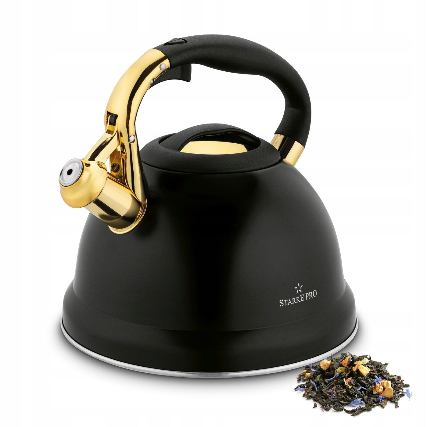 Traditional kettle WITH WHISTLE 3L KETTLE FOR INDUCTION Asteria II Starke Pro