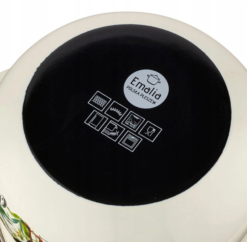 Traditional pot Emalia Pleszew Rooster 2,9 l 18 cm Manufacturer code 31328466