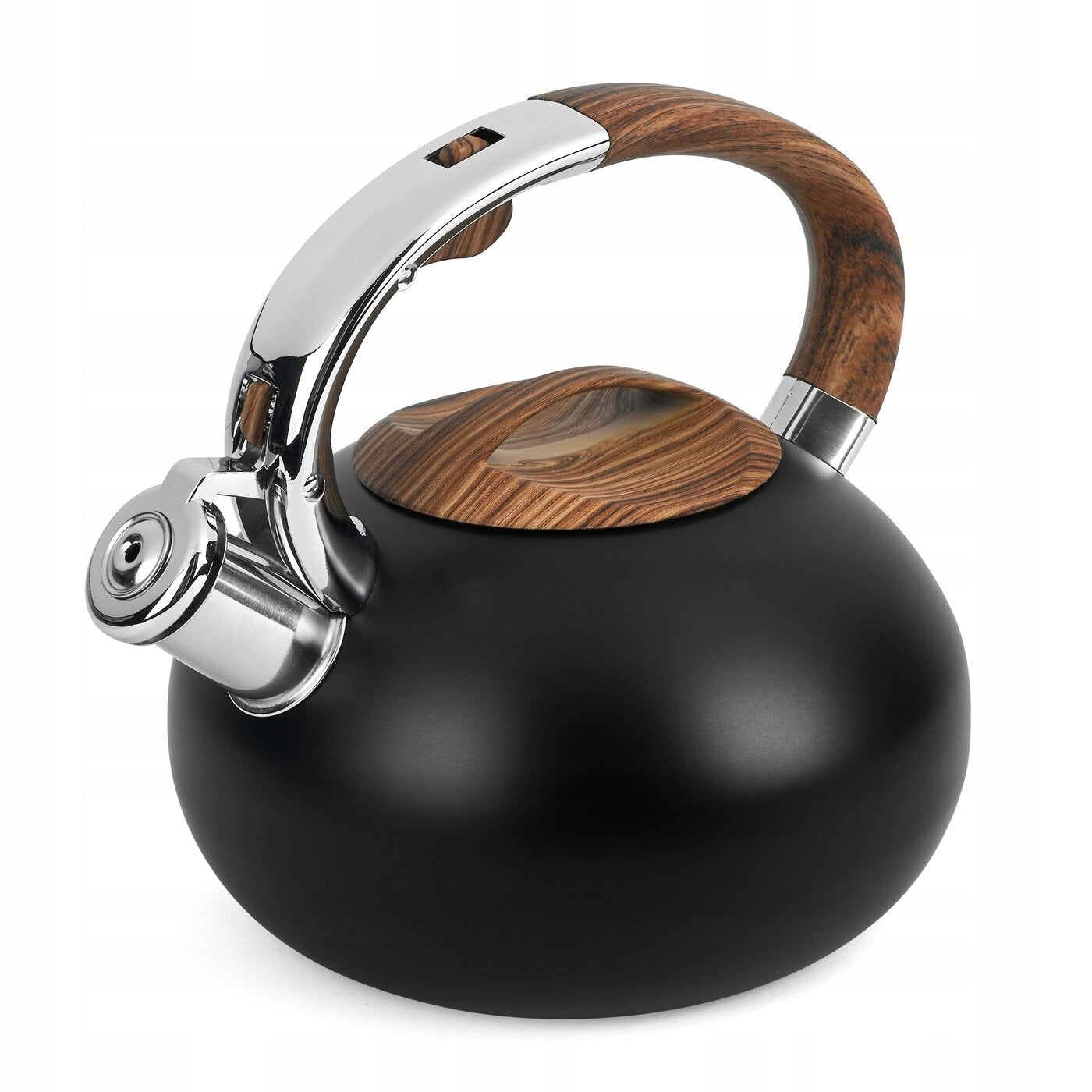 Traditional steel kettle 2,5 l black Konighoffer