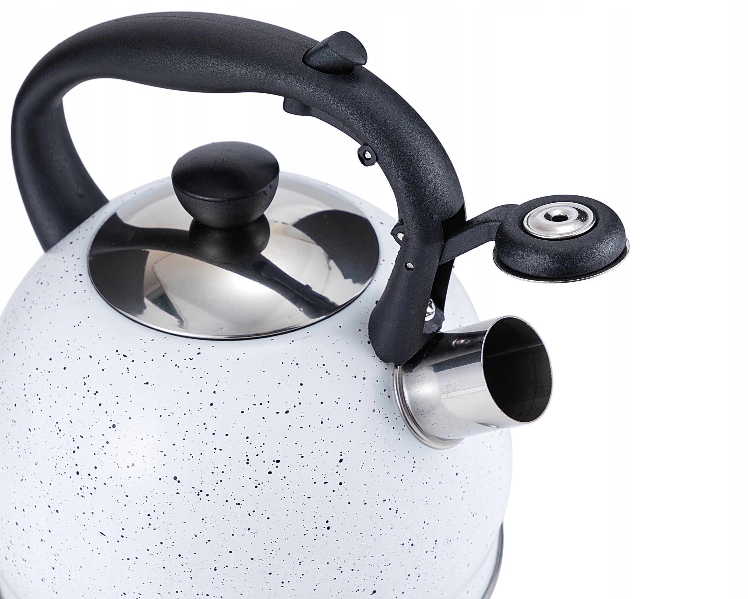 Traditional steel kettle Elitehoff 2 l white Manufacturer code 8154