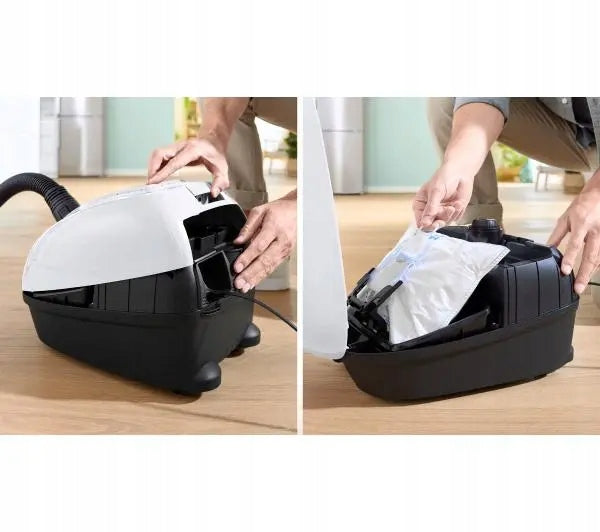 Traditional vacuum cleaner Bosch BGL38WH3H 600W Parquet brush Dominant color white