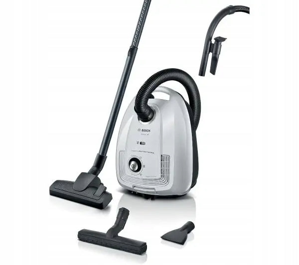 Traditional vacuum cleaner Bosch BGL38WH3H 600W Parquet brush
