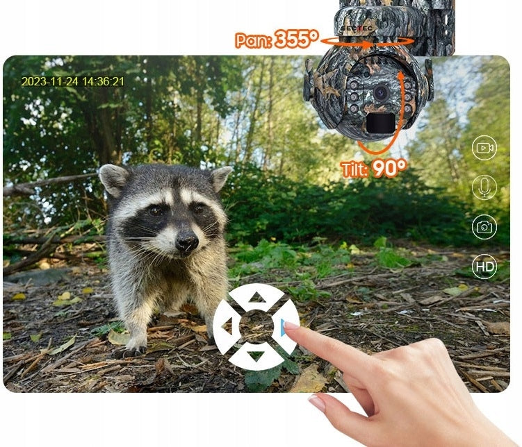 Trail Camera Forest Camera Rotating GSM LTE SOLAR for SIM card preview on tel Manufacturer code ST-515C-6M-4G