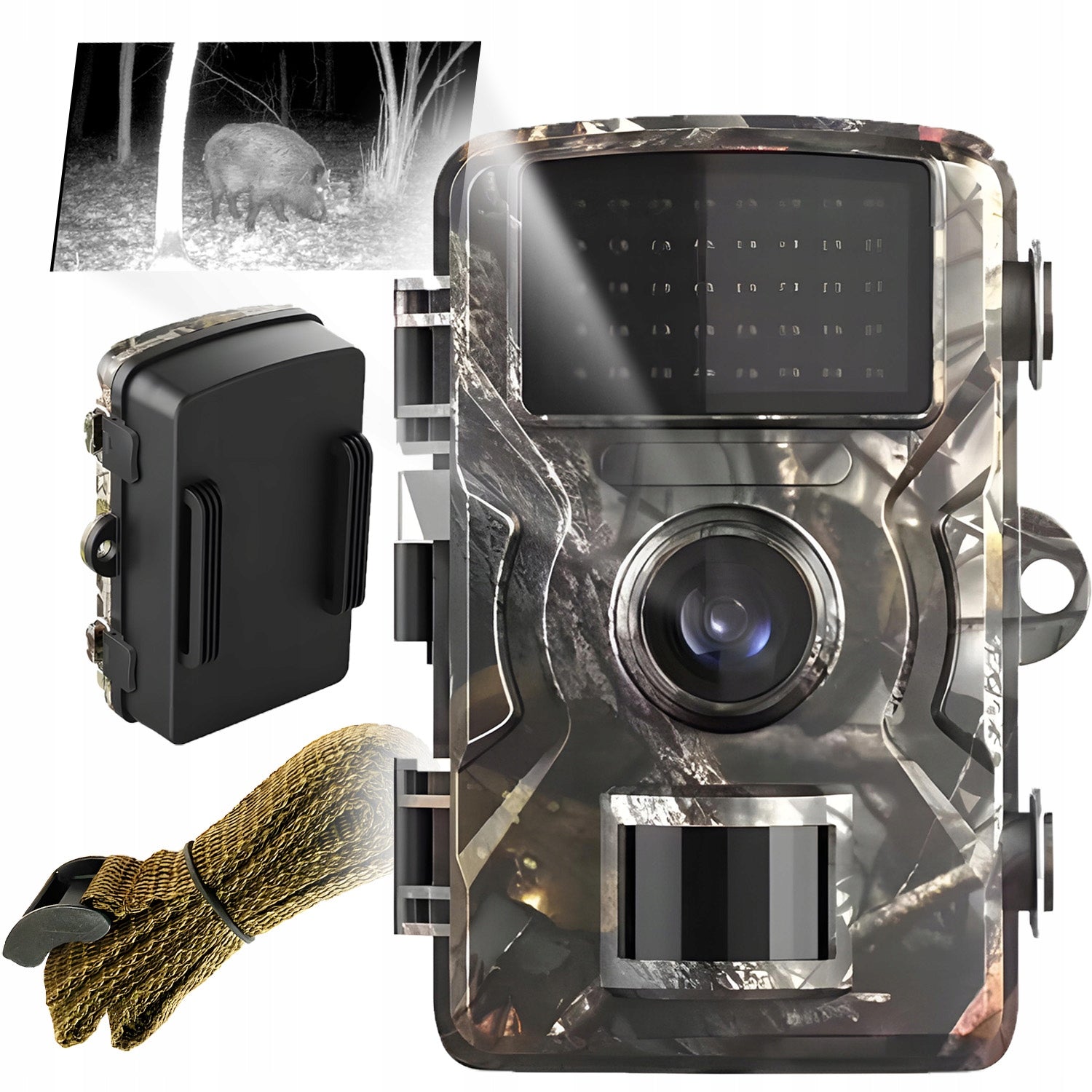 Trail Camera Hunting Forest Camera FHD 1080P Infrared 16MP IP66