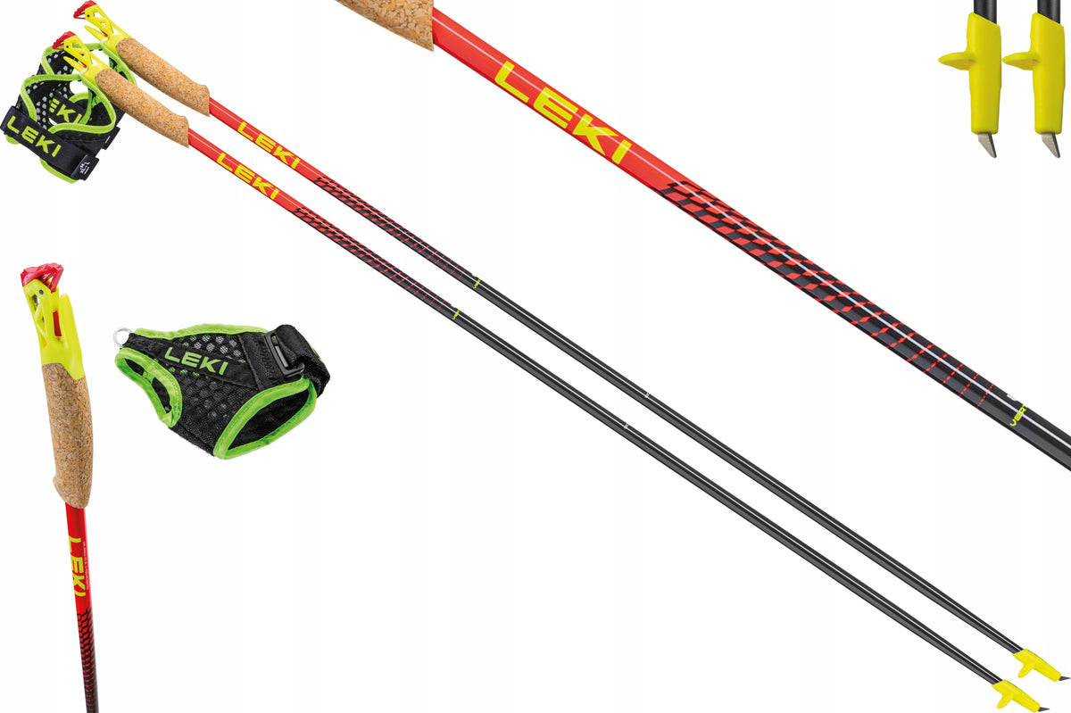 Trail Running Nordic Walking poles LEKI Vertical K 125 cm