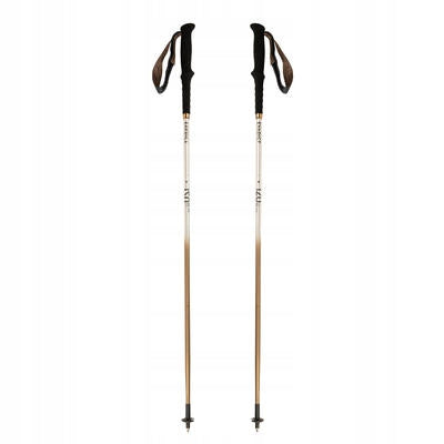 Trail running poles Kiprun 500 aluminium folding 130cm Brand KIPRUN